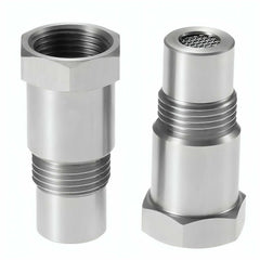 2 Stück M18x 1,5 Auto O2 Sensor Sauerstoffs ensor Cel Fix Check Motor Licht Eliminator Adapter Sauerstoff