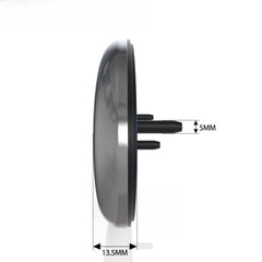 BLUE & CHROME 2005-2014 Ford F150 FRONT GRILLE/ TAILGATE 9 inch Oval Emblem