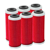 4/6 Pcs Cyleto Motorcycle Oil Filter for KTM SX SXF SXS EXC EXC-F EXC-R XCF XCF-W XCW SMR 250 350 400 450 505 530 2007-2020