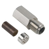 O2 Oxygen Sensor Curve Notched Nut Bung M18 X 1.5 304 Stainless Steel