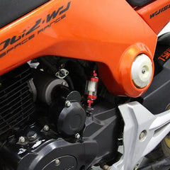 8mm CNC Aluminum Alloy Glass Motorcycle Gas Fuel Gasoline Oil Filter Universal Moto Accessories for ATV Dirt Pit Bike Motocross