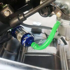 8mm CNC Aluminum Alloy Glass Motorcycle Gas Fuel Gasoline Oil Filter Universal Moto Accessories for ATV Dirt Pit Bike Motocross