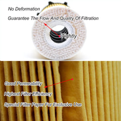 Oil Filter For Ford B-Max C-Max Fiesta 6 MK VI Focus 3 Fusion Galaxy Grand C-Max Mondeo S-Max 1.4 1.5 1.6 TDCi Diesel 1109AY