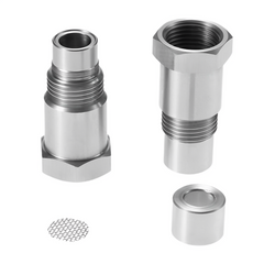 2 Stück M18x 1,5 Auto O2 Sensor Sauerstoffs ensor Cel Fix Check Motor Licht Eliminator Adapter Sauerstoff