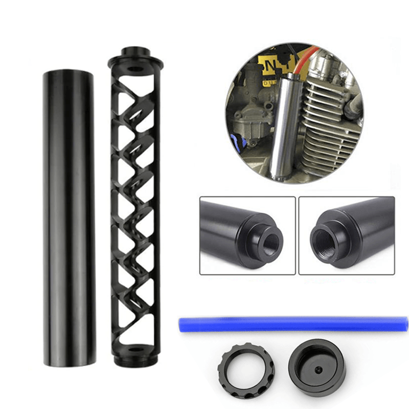 Fuel Filter 5 8x24, 1 2 28 Solvent Trap; Napa 4003 Oil Wix 24003 Monocore Gas Adapter inline Replacement - KinglyDay