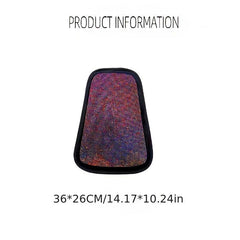 1pc Bling Auto Car Neck Pad Crystal Rhinestone Artificial Diamond Head Pad Pillow Women Girls Car Interior Accessories - KinglyDay