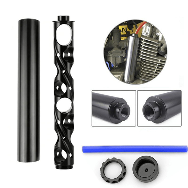 Fuel Filter 5 8x24, 1 2 28 Solvent Trap; Napa 4003 Oil Wix 24003 Monocore Gas Adapter inline Replacement - KinglyDay