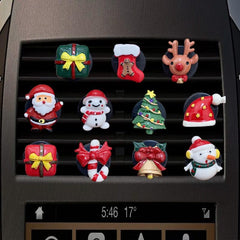 Car Air Freshener Auto Creative Christmas Air Vent Clip Parfum Flavoring Ventilation Outlet Aromatherapy Automotive Interior - KinglyDay