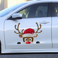 Car Sticker Festival Supplies Luminous Christmas Refrigerator Magnets Sticker Party Props Creative Crafts for Automobile Offices - KinglyDay