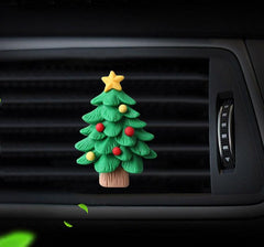 Christmas Car Air Perfume Clip Car Borne Scented Air Conditioning Perfume Decorations Christmas Tree Decoration Car Accessories - KinglyDay