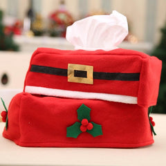 Christmas Decorations for Home Xmas Tissue Box Cover Table Decor New Year 2023 Adornos De Navidad Noel Party Decor Ornaments - KinglyDay