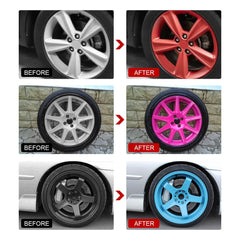 Film Tearable Car Tire Coat Self-painting 30ml Auto Wheel Spray Film Car Tire Color Change Wheel Hub Paint Auto Wheel Spraying - KinglyDay