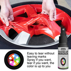 Film Tearable Car Tire Coat Self-painting 30ml Auto Wheel Spray Film Car Tire Color Change Wheel Hub Paint Auto Wheel Spraying - KinglyDay