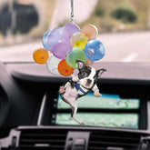 Funny Balloon Dog Pendant Professional Car Mirror Hanging Decor Acrylic Craft Color Balloon Dog Pendant Auto Interior - KinglyDay