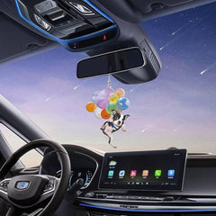 Funny Balloon Dog Pendant Professional Car Mirror Hanging Decor Acrylic Craft Color Balloon Dog Pendant Auto Interior - KinglyDay