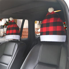 Christmas Car Chair Cover Merry Christmas Decorations for Car Navidad 2022 Xmas Decor Gifts Happy New Year 2023 Kerst Natale - KinglyDay