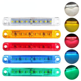 2PCS Led Warning Light 9 LEDs Indicator Car Side Sign Truck Light Lorry Warning Taillight Trailer Brake Lamp 12V 24V - KinglyDay