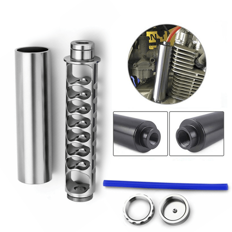 Fuel Filter 5 8x24, 1 2 28 Solvent Trap; Napa 4003 Oil Wix 24003 Monocore Gas Adapter inline Replacement - KinglyDay
