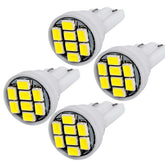 5x T10 W5W LED Lamp For Car Interior Instrunment 12V Auto Reading Dome License Plate Trunk Luggage 5W5 Super Bright White - KinglyDay