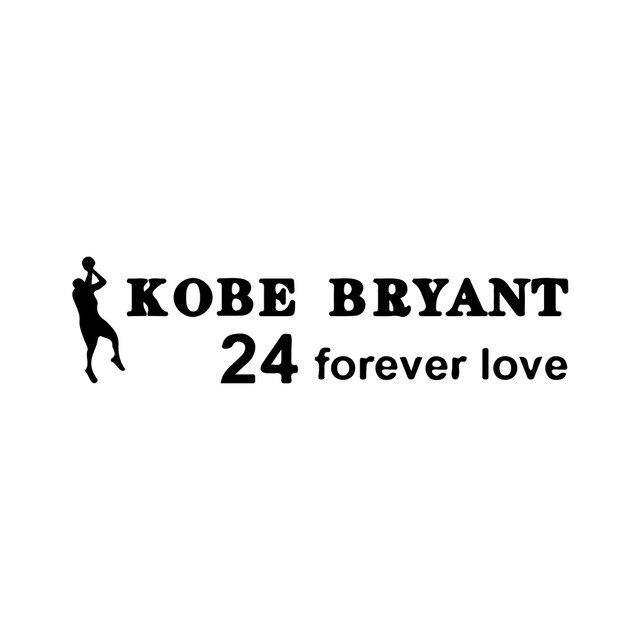 6" * 1.5" Kobe 24 Forever Love Car Auto Vinyl Sticker - KinglyDay