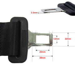 7/8" Buckle 2 PCS 14" Car Truck Seat Seatbelt Safety Belt Extender Extension - KinglyDay