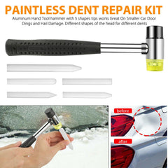 6pcs Paintless Car Hail Damage Remover Repair Kit Auto Dent Puller Hammer Tool - KinglyDay