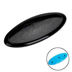 9 inch Ford Logo Grille Emblem with Pins | 2PCS