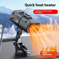 12V 200W Car Heater Demister Universal Frost Snow Mist Removal Machine Window Windshield Defrosting Heater for Vehicles