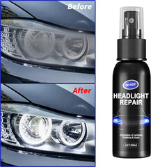 Car Headlight Polishing Agent Kit - Scratch Remover Repair Fluid for Headlight Renewal and Maintenance