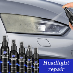 Car Headlight Polishing Agent Kit - Scratch Remover Repair Fluid for Headlight Renewal and Maintenance