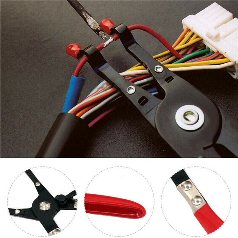 Insulated Universal Soldering Pliers for Car Repair - Weld 2 Wires Simultaneously