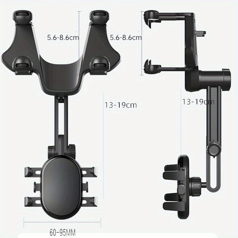 Autotelefon halter Rückspiegel Telefon halterung Innen rückspiegel Handy-Ständer Unterstützung für GPS-Navigation