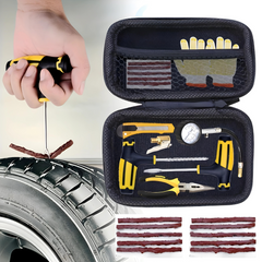 Universal Tire Repair Kit - Quick Plug Fix for Cars, Trucks, and RVs