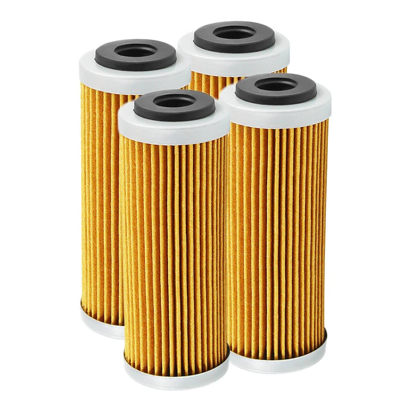 4/6 Pcs Cyleto Motorcycle Oil Filter for KTM SX SXF SXS EXC EXC-F EXC-R XCF XCF-W XCW SMR 250 350 400 450 505 530 2007-2020