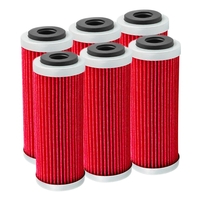 4/6 Pcs Cyleto Motorcycle Oil Filter for KTM SX SXF SXS EXC EXC-F EXC-R XCF XCF-W XCW SMR 250 350 400 450 505 530 2007-2020