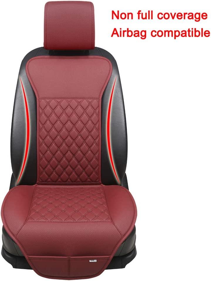 Kinglyday Car Seat Cover, Luxury Car Protector, Universal Anti-Slip Driver Seat Cover with Backrest - KinglyDay