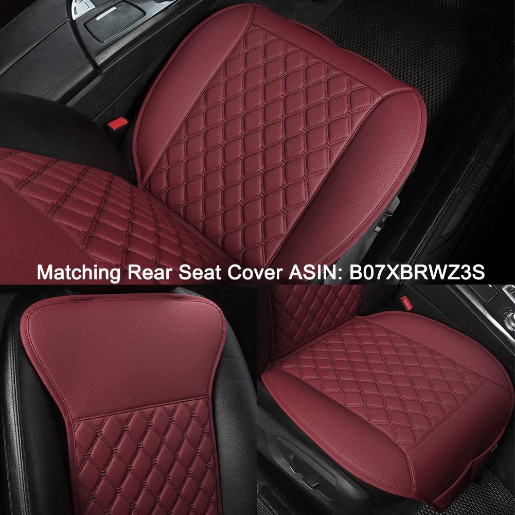 Kinglyday Car Seat Cover, Luxury Car Protector, Universal Anti-Slip Driver Seat Cover with Backrest - KinglyDay