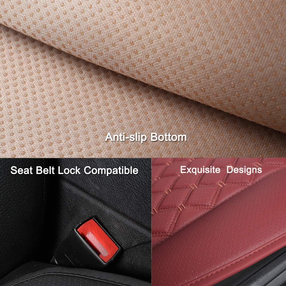 Kinglyday Car Seat Cover, Luxury Car Protector, Universal Anti-Slip Driver Seat Cover with Backrest - KinglyDay