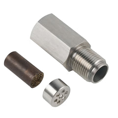 O2 Oxygen Sensor Curve Notched Nut Bung M18 X 1.5 304 Stainless Steel
