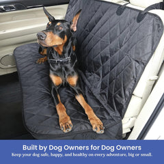 Kinglyday Dog Seat Cover Without Hammock for Cars, SUVs, and Small Trucks - Heavy Duty, Non Slip, Waterproof