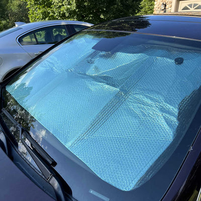 Kinglyday Car Windshield Sunshade Foldable Reflective Sun Visor