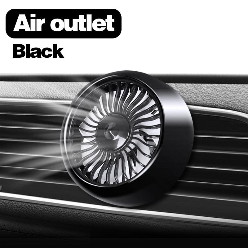 Car Fan Multi-Function Mini Car Fan Cooler Car 360 Degree Rotating Cooling Fan Electric Car Circulator 12-24v 3 Speed Car Cooler - KinglyDay