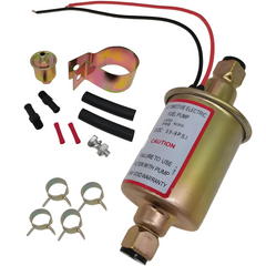 E8012S Universal 12V Electric Fuel Pump 5.5-9 PSI For All 12 Volt Cars, Trucks, Boats & Generators FD0002, P60430, EP12S, 6414671