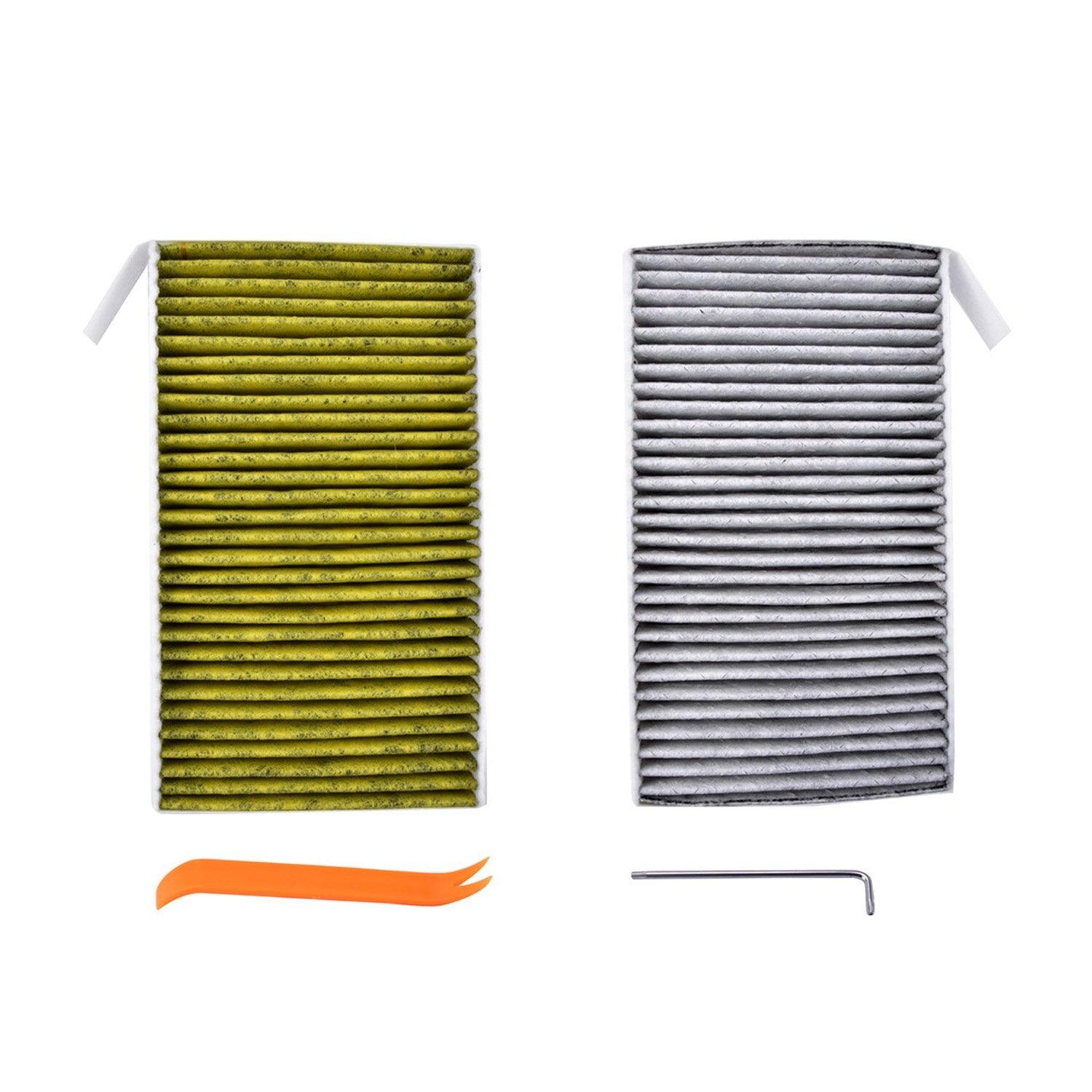 Kinglyday Air Filter for Tesla Model 3 - HEPA Activated Carbon, Summer Essential for Fresh Air - KinglyDay