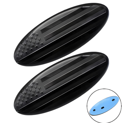 9 Zoll Ford Logo Kühlergrill Emblem mit Pins | 2PCS