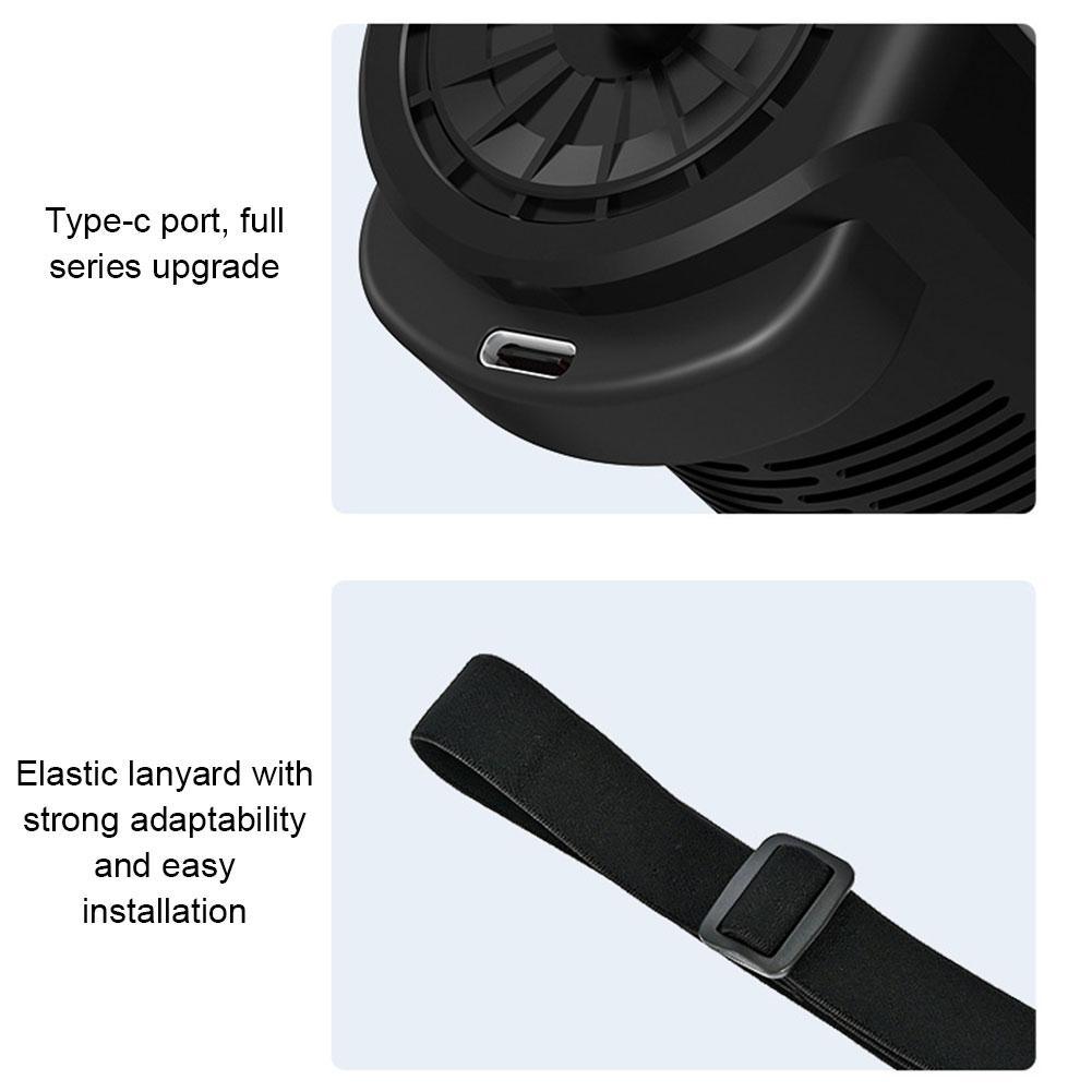 Car Interior Rear Headrest Fan USB Plug In Car Seat Noise Creative Low Power To Seat Car Wind Fan Rear Summer Car Fan - KinglyDay