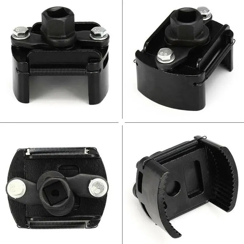 Universal Adjustable New Two-Jaws Oil Filter Wrench Filter 60-80mm Filter Wrenches Remover Steel Fuel Cast Two-Claw