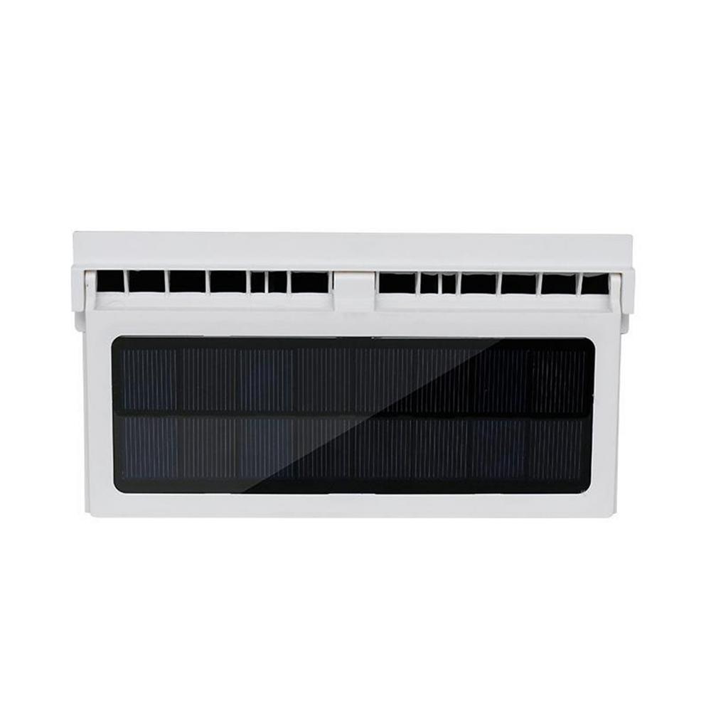 Car Fan Ventilation Solar Car Three Hood Auto Exhaust Fan Radiator Solar Car Desuperheater Powerful Power-White Air Cooler Mini - KinglyDay