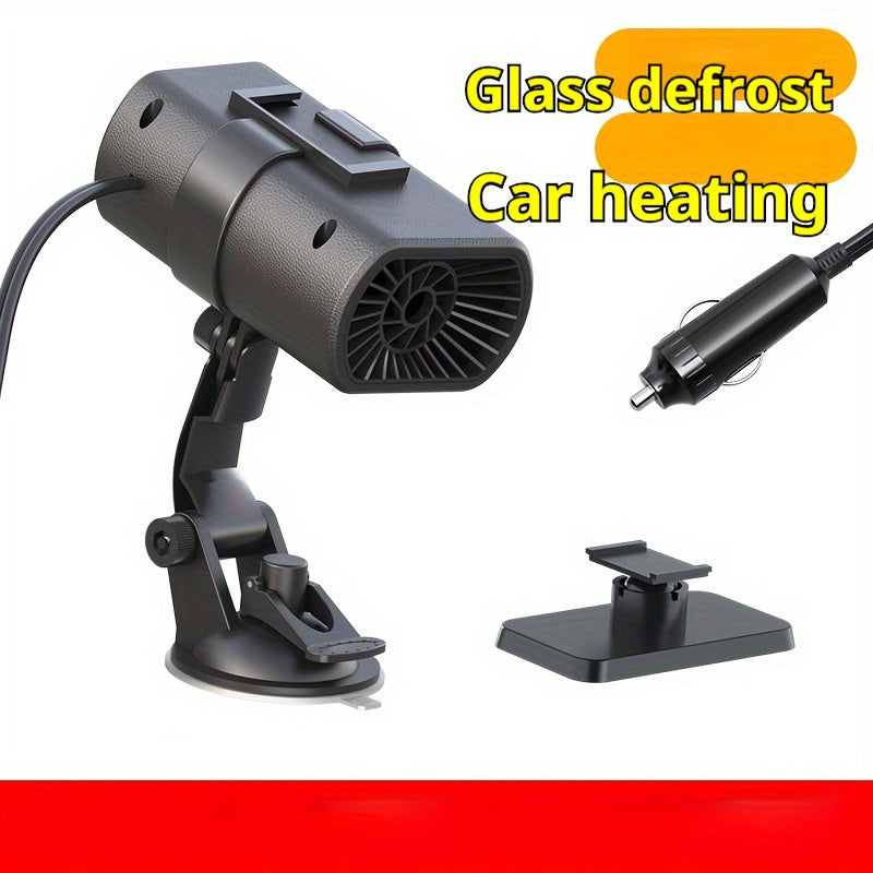 12V 200W Car Heater Demister Universal Frost Snow Mist Removal Machine Window Windshield Defrosting Heater for Vehicles