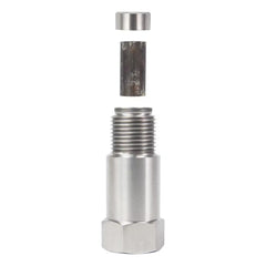 O2 Oxygen Sensor Weld-In Bung & Plug – M18 x 1.5 Stainless Steel Adapter